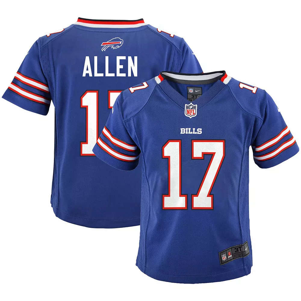 Preschool Nike Josh Allen Royal Buffalo Bills Game Jersey - Image 2