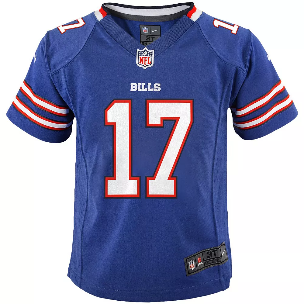 Preschool Nike Josh Allen Royal Buffalo Bills Game Jersey - Image 3