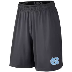 Youth Nike Anthracite North Carolina Tar Heels Performance Fly Shorts
