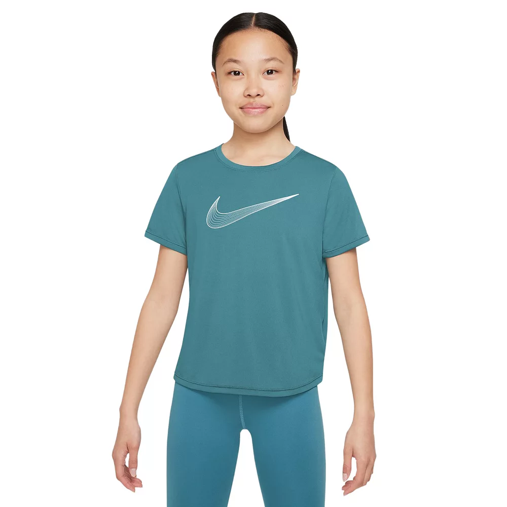 Girls 7-16 Nike Dri-FIT One Top - Image 7