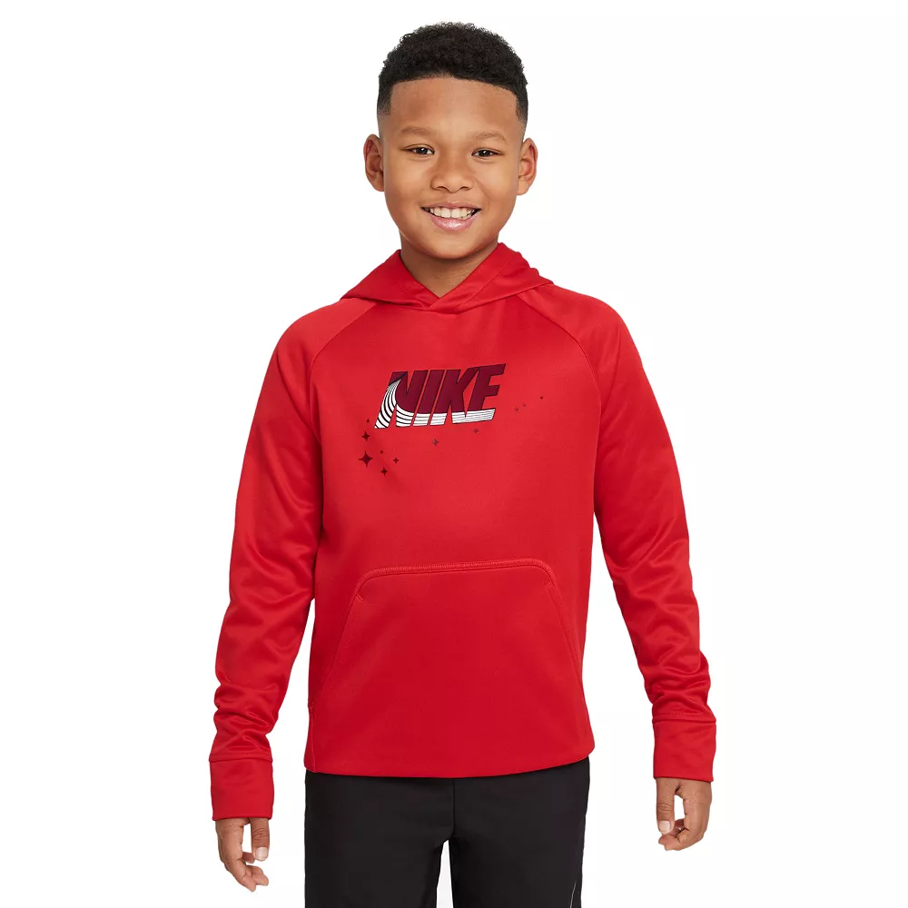 Boys 8-20 Nike Therma-FIT Graphic Training Hoodie - Image 3