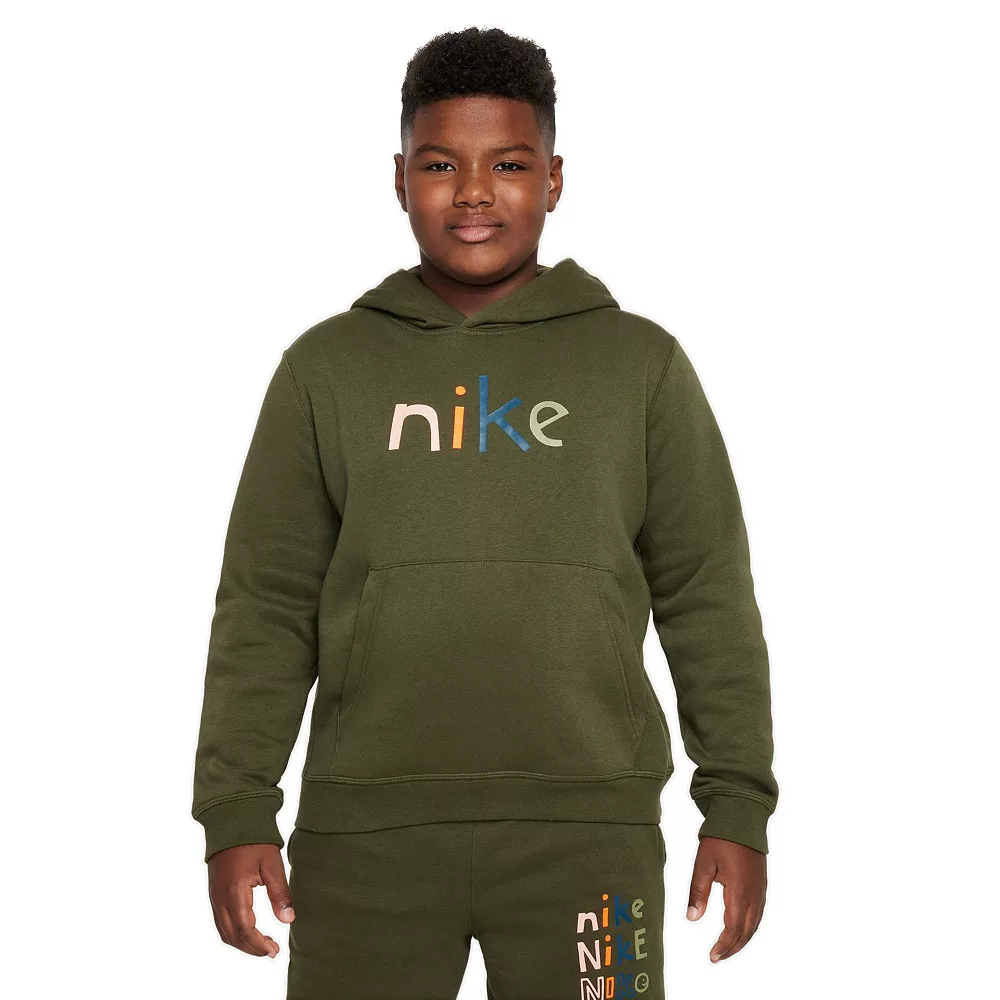 Boys 8-20 Nike Core Hybrid Pullover Hoodie - Image 5