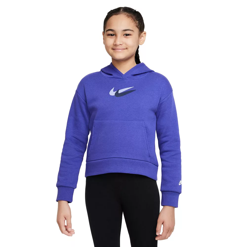 Girls 7-16 Nike Fleece Hoodie - Image 3