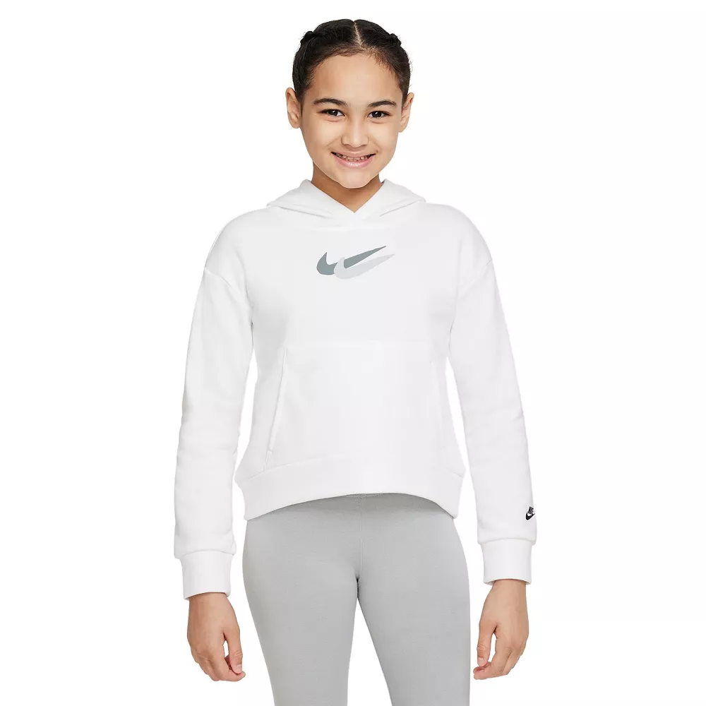 Girls 7-16 Nike Fleece Hoodie - Image 5
