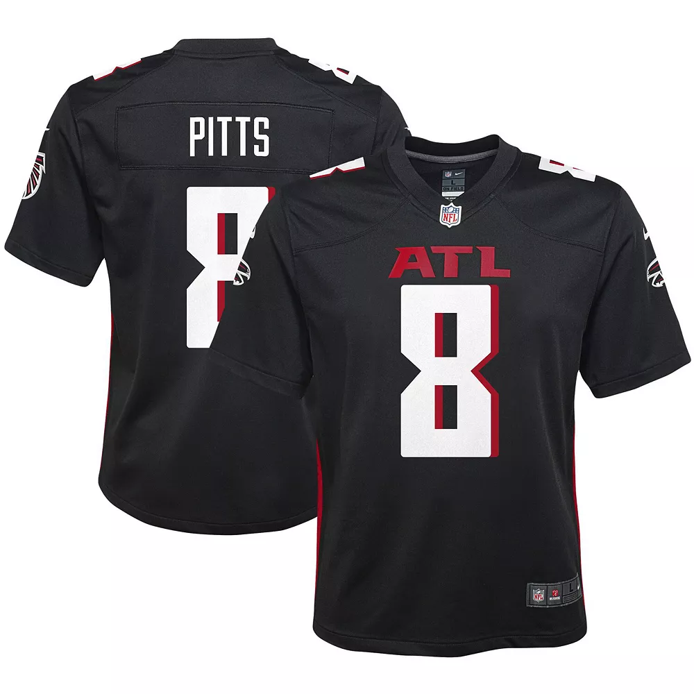 Youth Nike Kyle Pitts Red Atlanta Falcons Game Jersey - Image 2