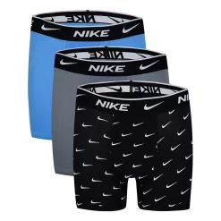 Boys 8-20 Nike Everyday Cotton Printed Boxers 3-Pack