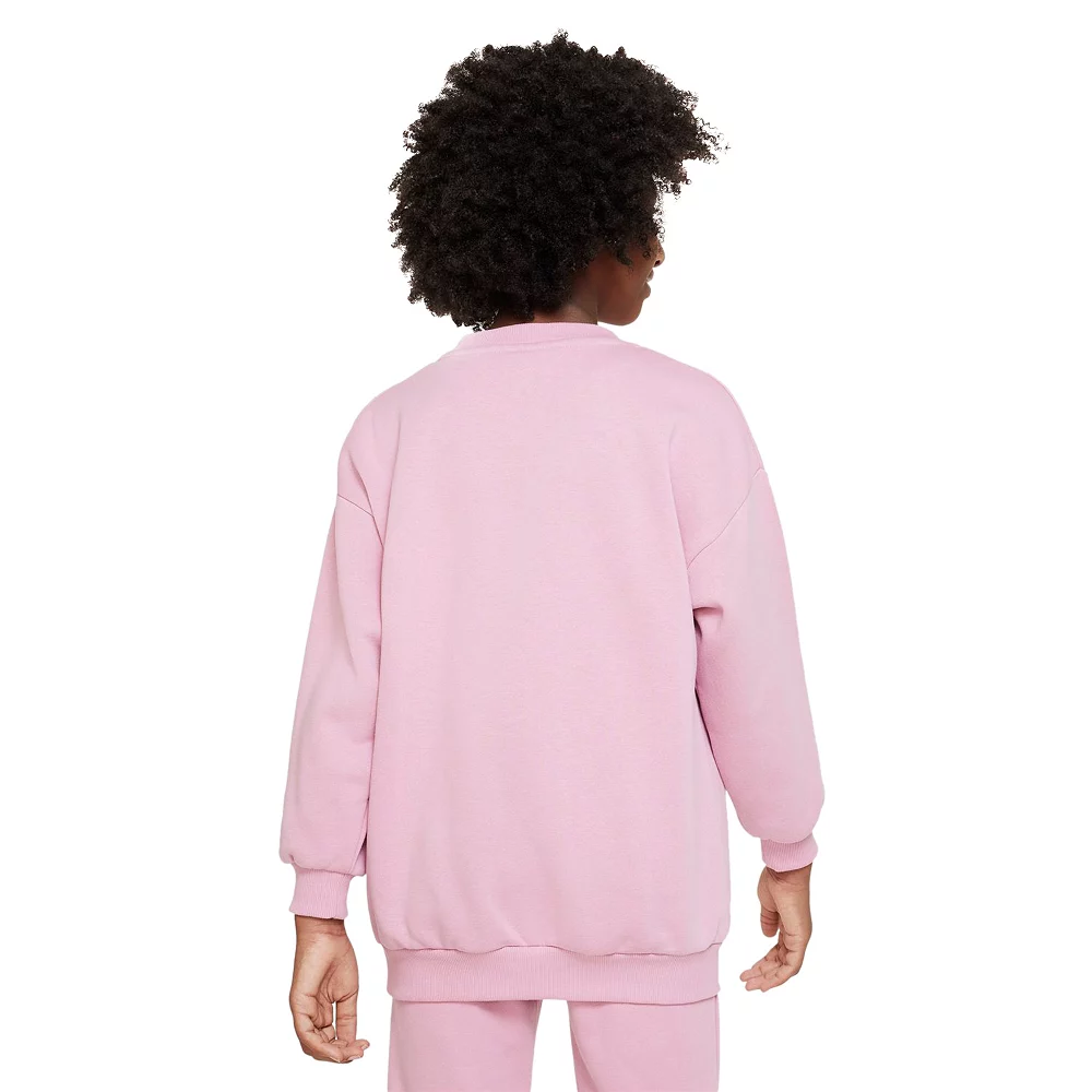 Girls 7-16 Nike Icon Fleece Crew Sweatshirt - Image 4