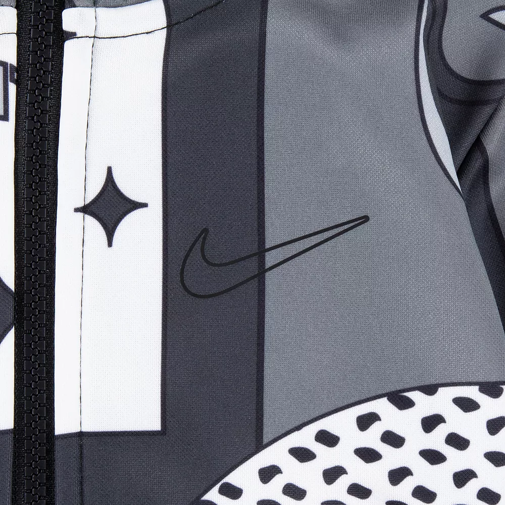 Toddler Boys Nike All Day Play Printed Hoodie and Joggers Set - Image 3