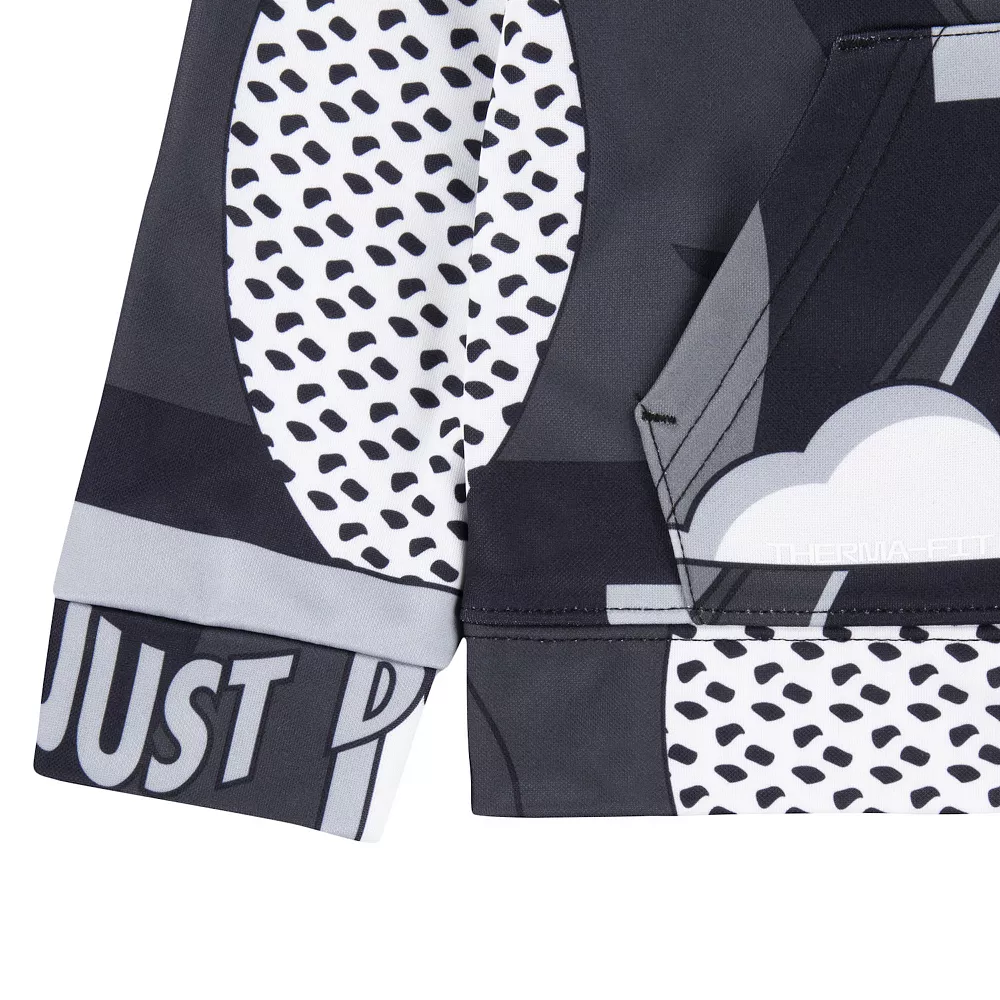 Toddler Boys Nike All Day Play Printed Hoodie and Joggers Set - Image 4
