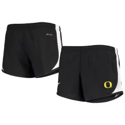 Girls Youth Nike Black Oregon Ducks Tempo Performance Shorts