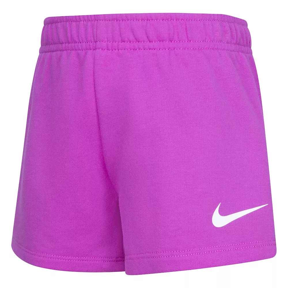 Girls 4-6x Nike Word Print Tee & Shorts Set - Image 6