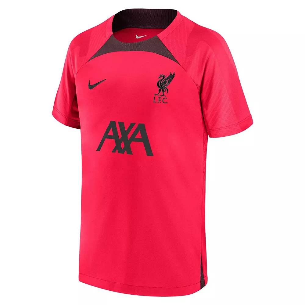 Youth Nike Red Liverpool Strike Performance Top - Image 3