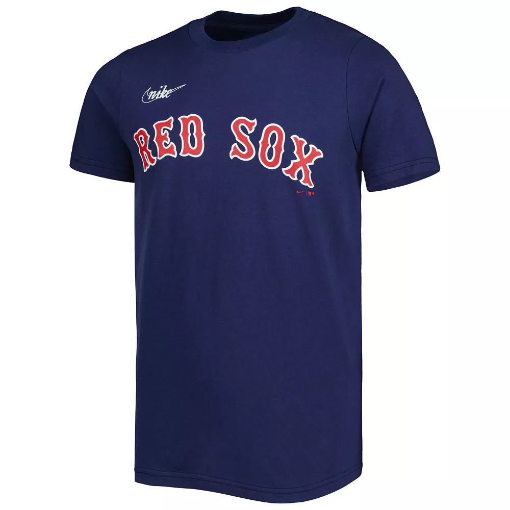 Youth Nike David Ortiz Navy Boston Red Sox Player Name & Number T-Shirt - Image 3