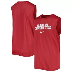 Youth Nike Crimson Alabama Crimson Tide Legend Performance Sleeveless T-Shirt
